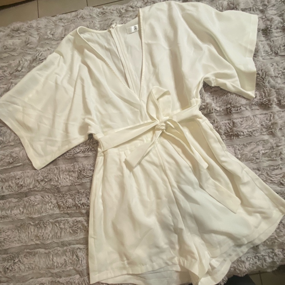 White jumpsuit size M